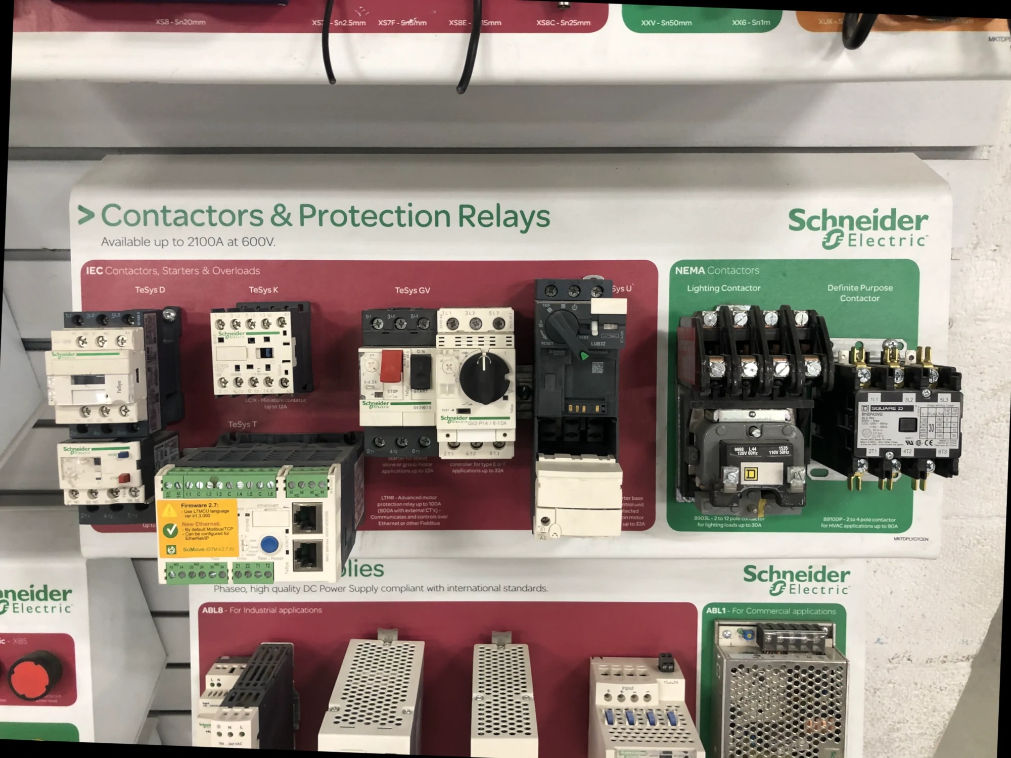 Schneider Electric Contactors and Protection Relays TeSys LiORA Electric Manitoba Electrical Contractor