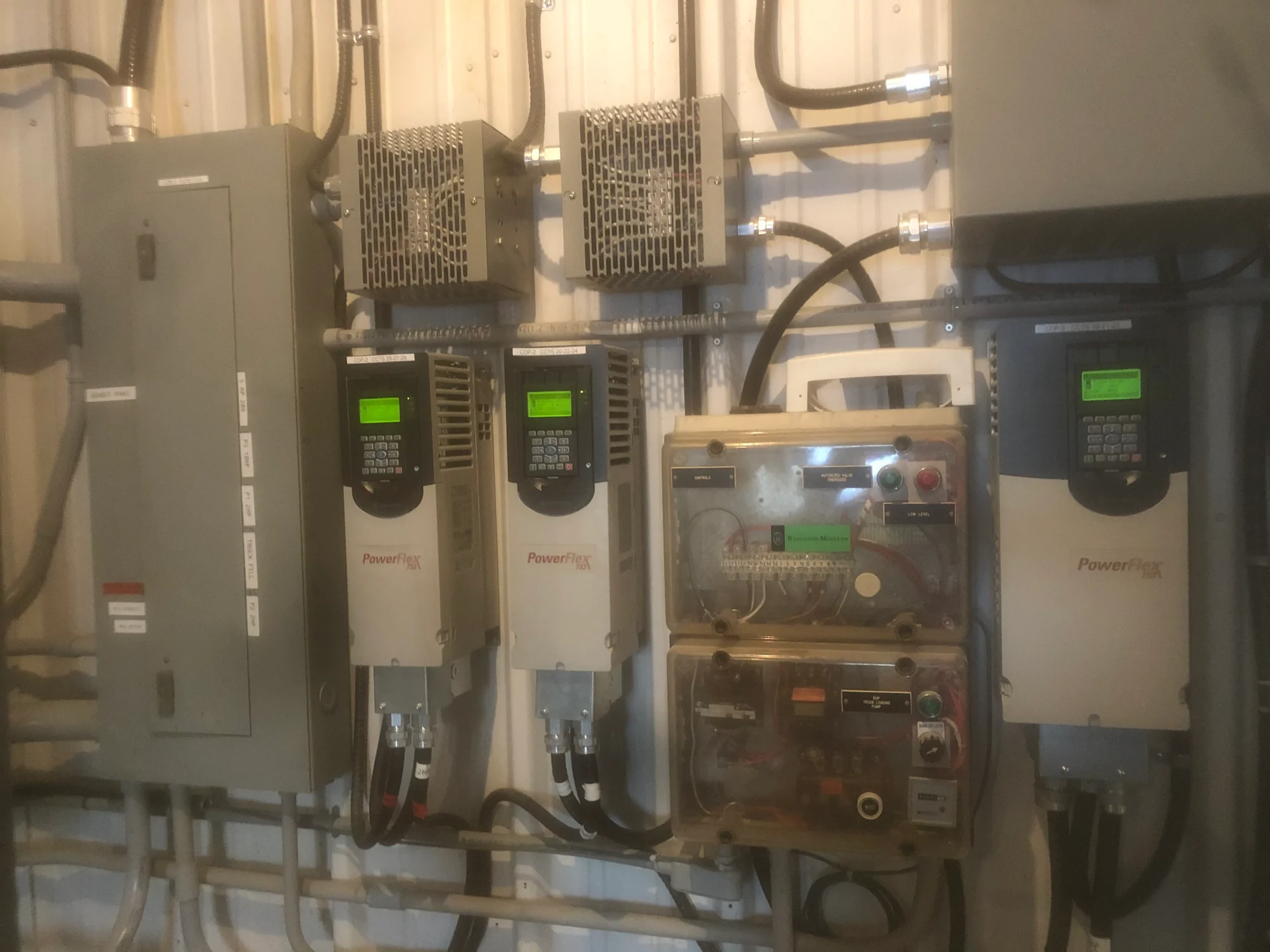 Rockwell Allen-Bradley VFD Variable Frequency Drive Pump Control Motor LiORA Electric Manitoba Electrical Contractor